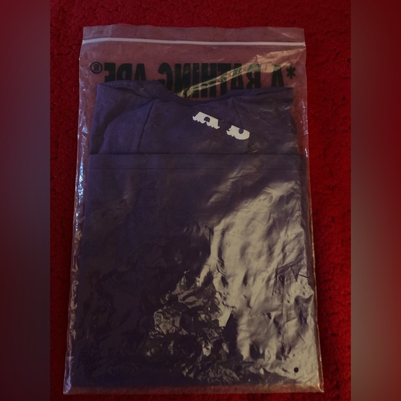 A Bathing BAPE Ape Crossbone Long Sleeve Tee Purple - Picture 3 of 4